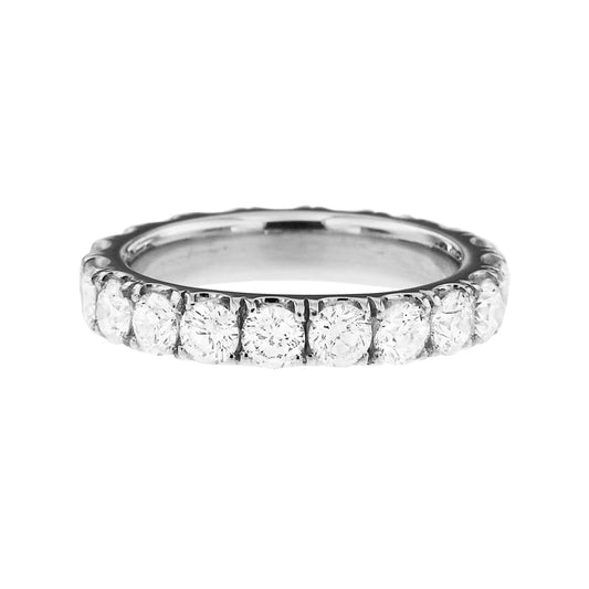 2.92 ct Diamond Band in 14K White Gold