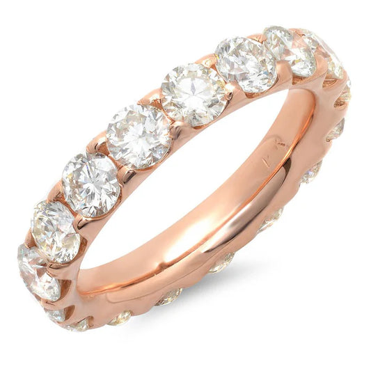 3.00ct Diamond Band in 14K Rose Gold