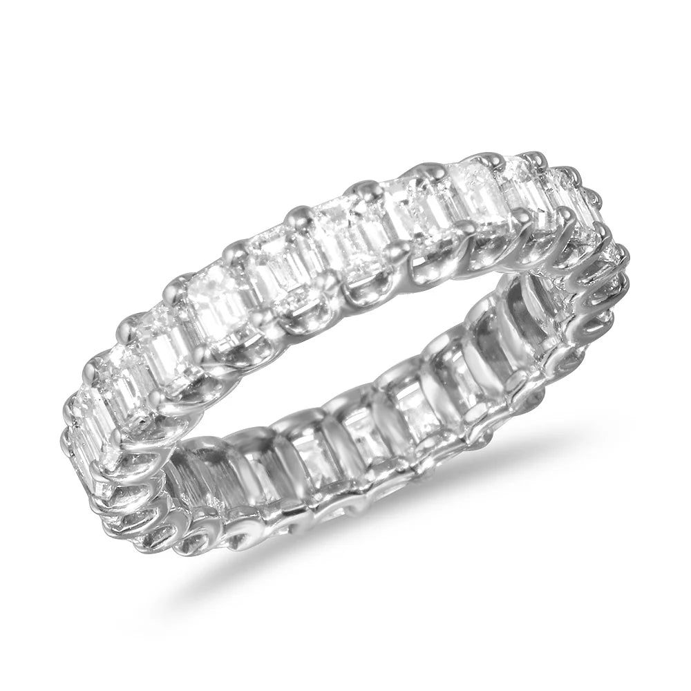 3.63ct Diamond Band in 14K White Gold