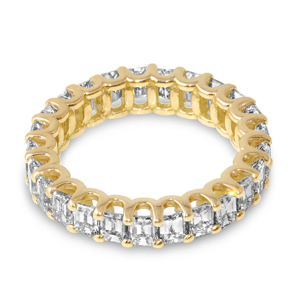 3.63ct Diamond Band in 14K Yellow Gold