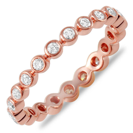 .31ct Diamond Band In 14K Rose Gold