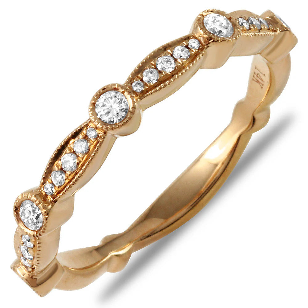 .20ct Diamond Ring in 14K Rose Gold