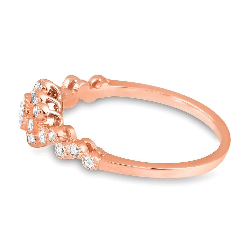 .31ct Diamond Ring in 14K Rose Gold