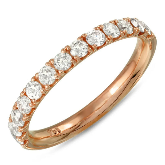 .50ct Diamond Band in 14K Rose Gold