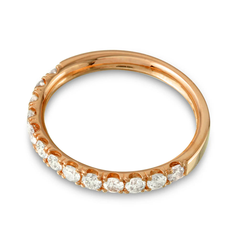 .50ct Diamond Band in 14K Rose Gold