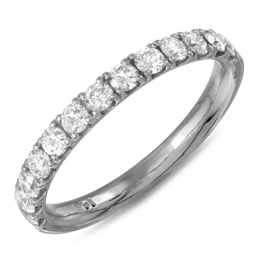 .50ct Diamond Band in 14K White Gold