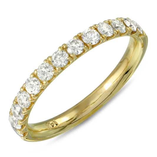 .50ct Diamond Band in 14K Yellow Gold