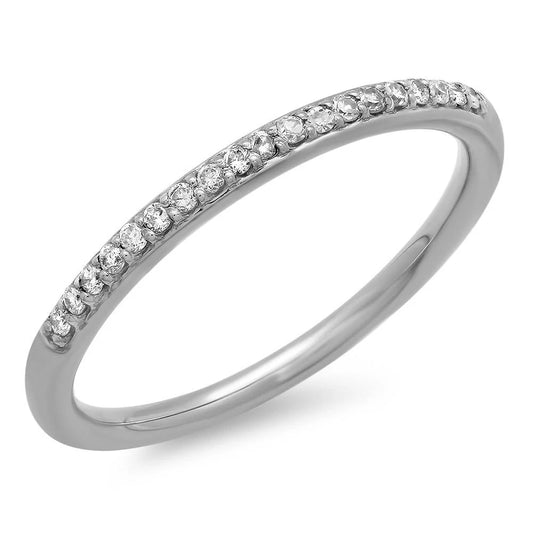 .12ct Diamond Ring in 14K White Gold