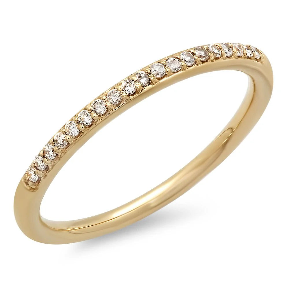 .12ct Diamond Ring in 14K Yellow Gold