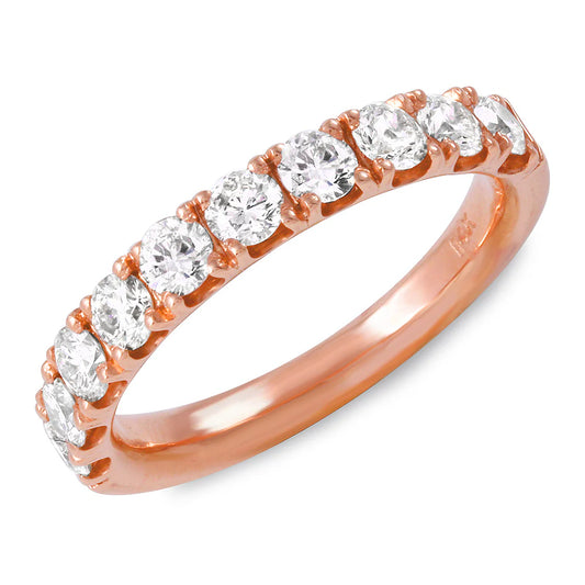 .75ct Diamond Band in 14K Rose Gold