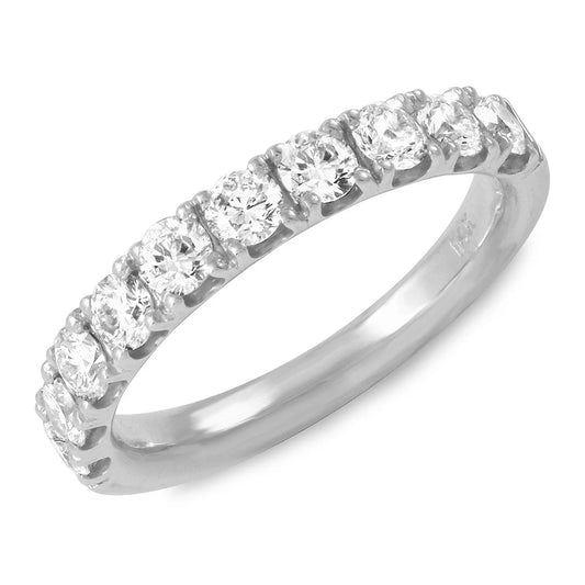 .75ct Diamond Band in 14K White Gold