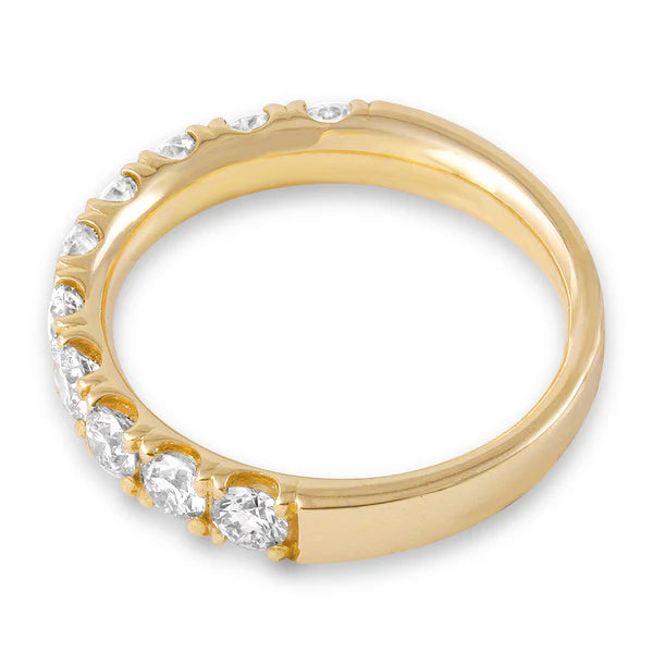 .75ct Diamond Band in 14K Yellow Gold